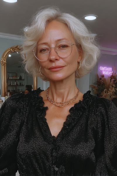 55 Frisuren Ab 70 Mit Brille Für Stilbewusste Looks