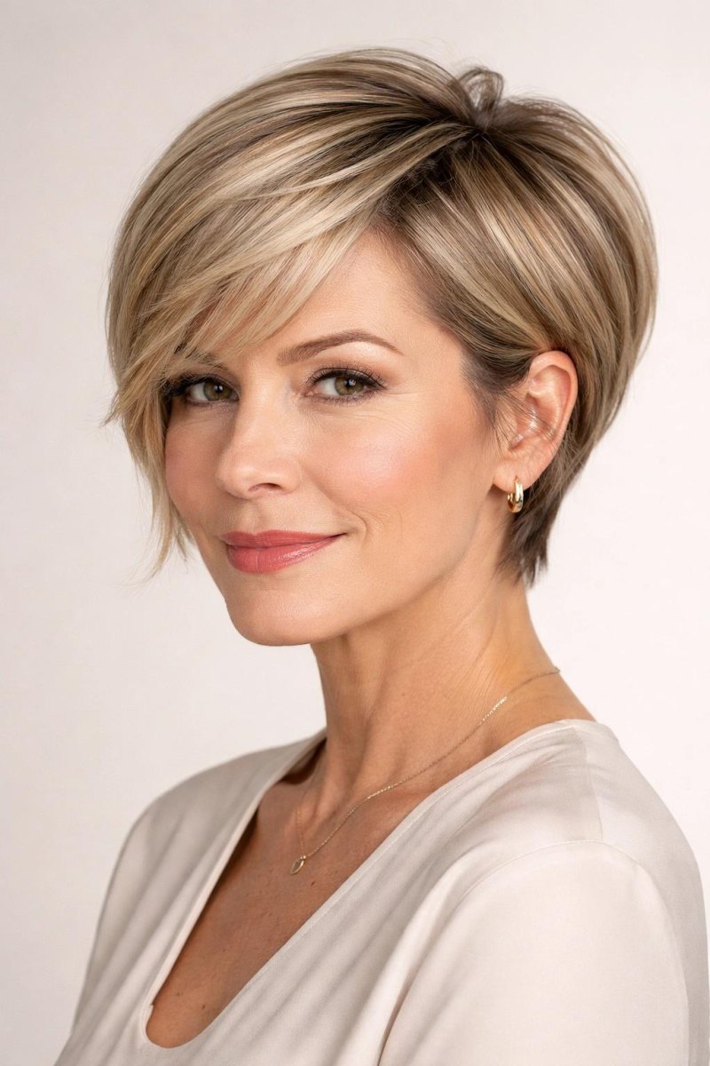 Eleganter Pixie Bob über 50