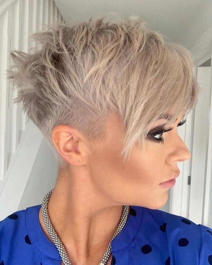 Pixie Cut Undercut Frauen