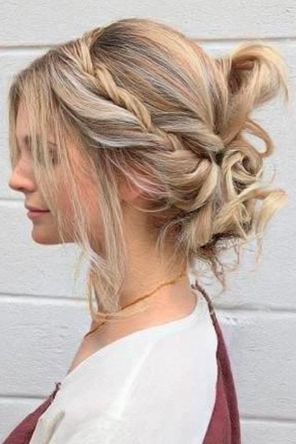 Eleganter Twisted Ponytail