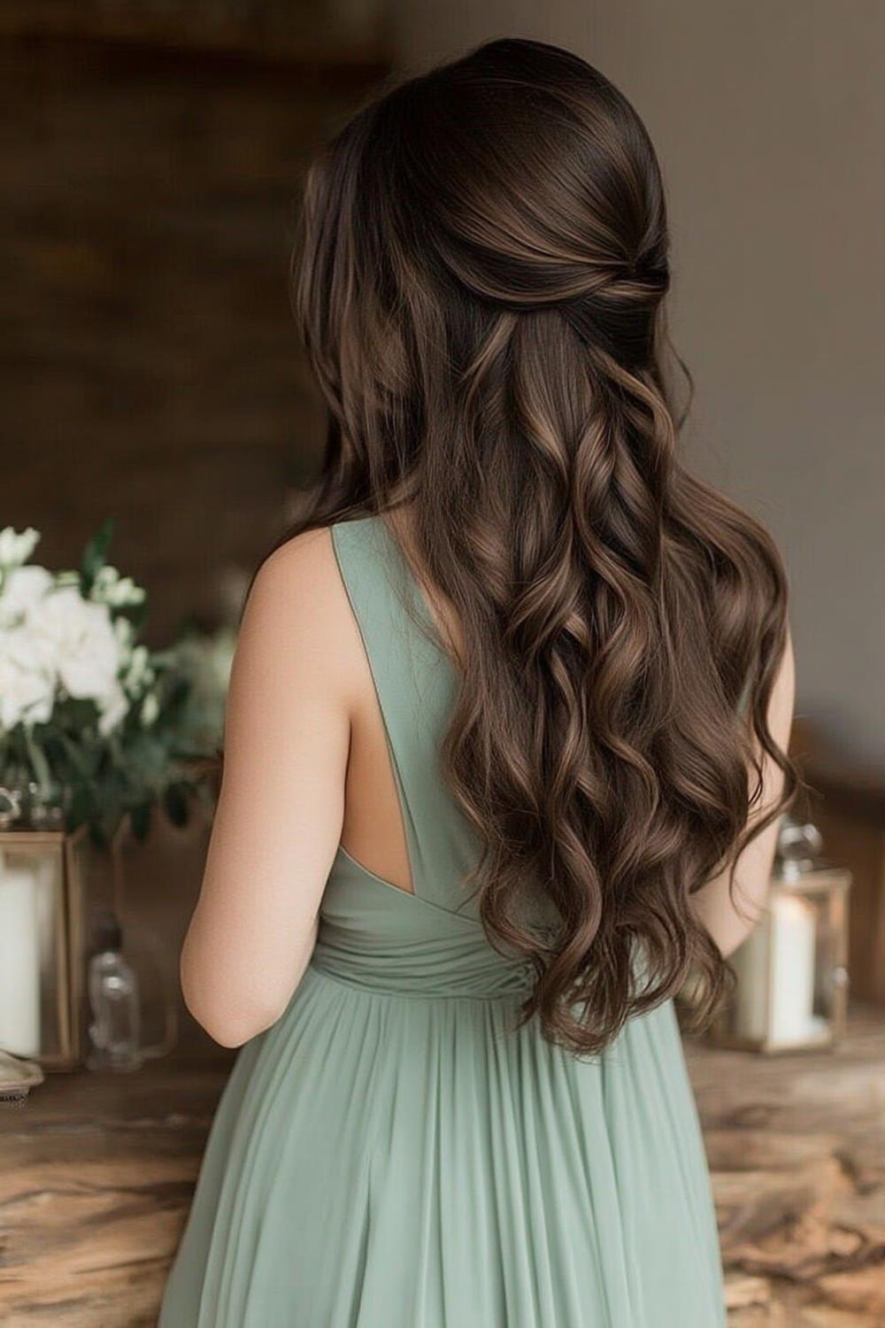 34 Elegante Frisuren für Lange Haare als Hochzeitsgast