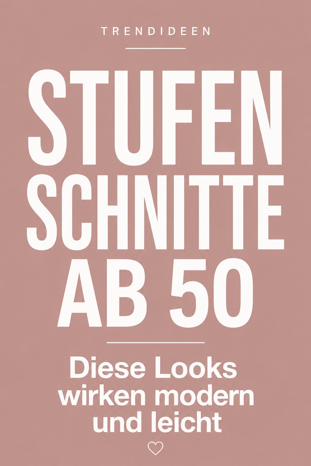 Stufenschnitt ab 50 als moderne, leichte Frisur für rundes Gesicht mit fließenden Längen