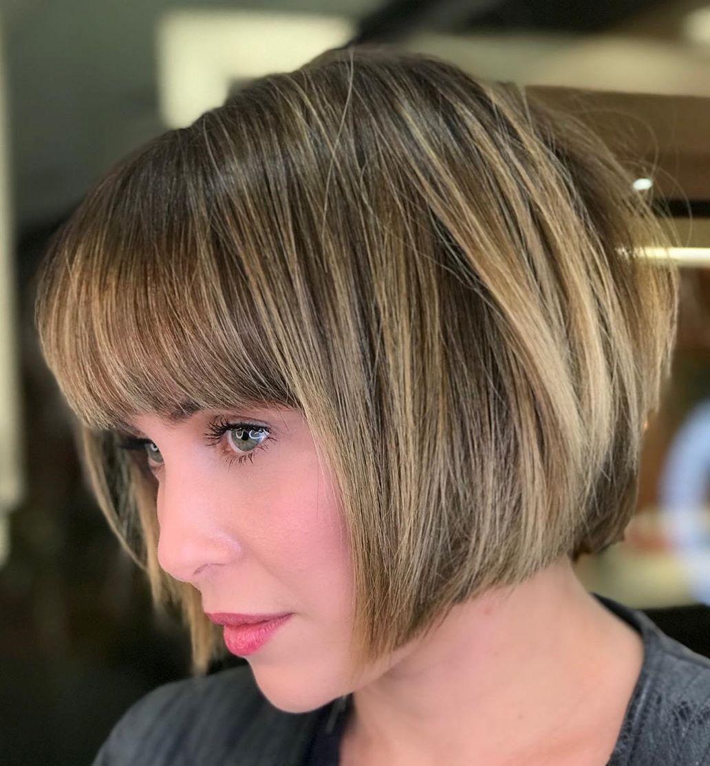 Moderner Farblook Bob