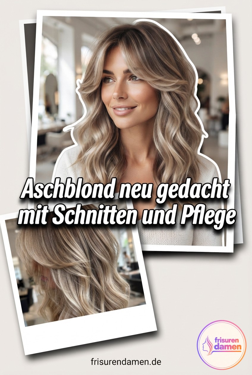 Aschblond neu gedacht mit Schnitten und Pflege
