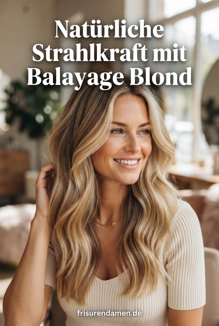 Natürliche Strahlkraft mit Balayage Blond