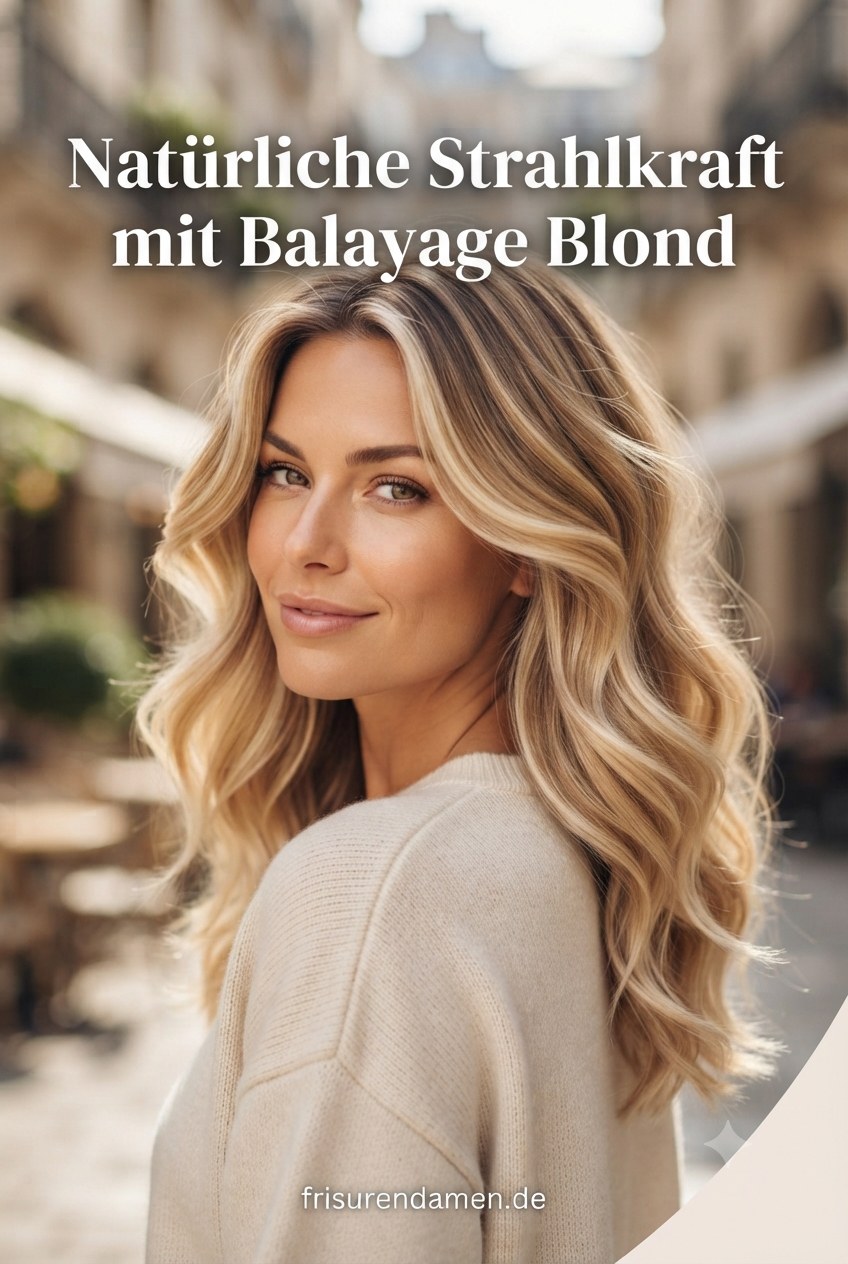 Natürliche Strahlkraft mit Balayage Blond