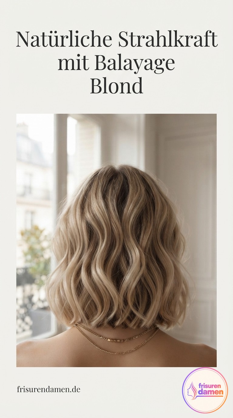 Natürliche Strahlkraft mit Balayage Blond
