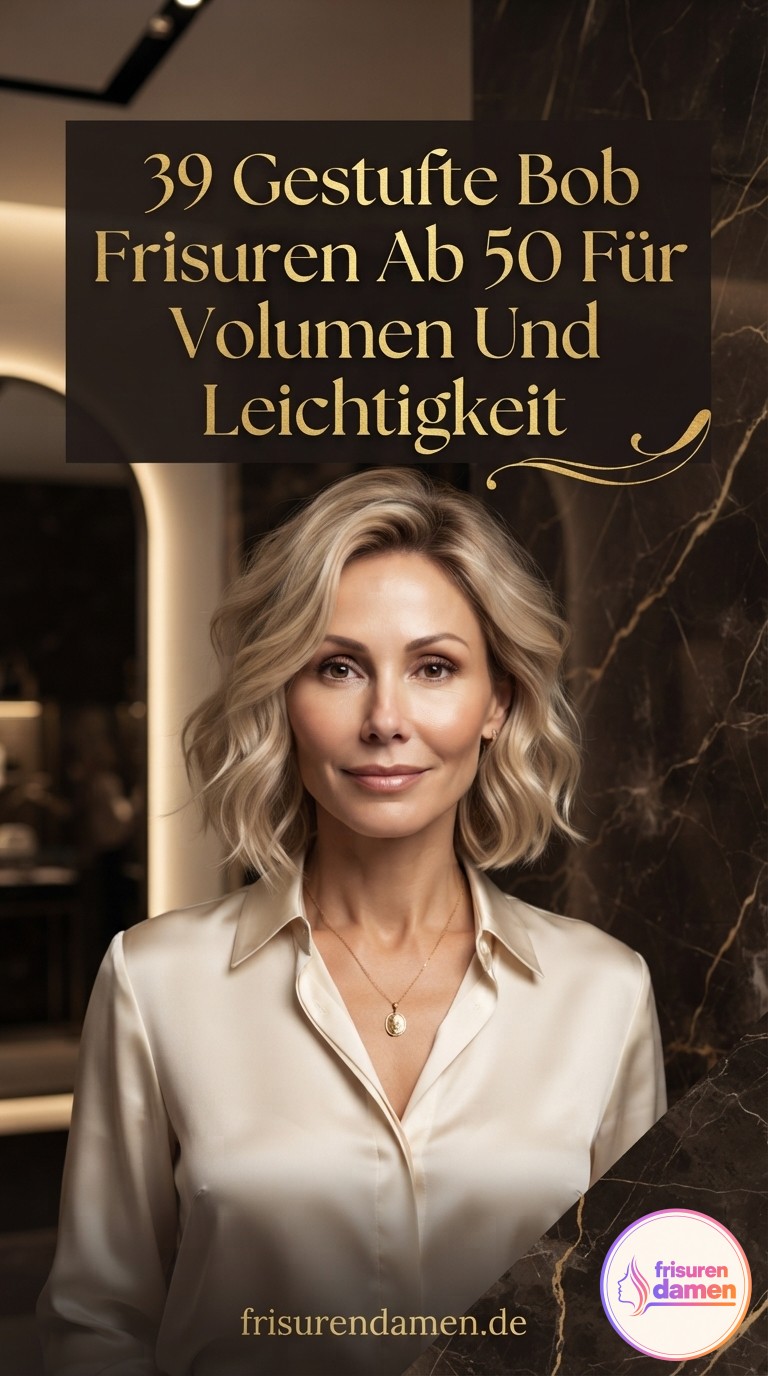39 Gestufte Bob Frisuren Ab 50 Für Volumen Und Leichtigkeit