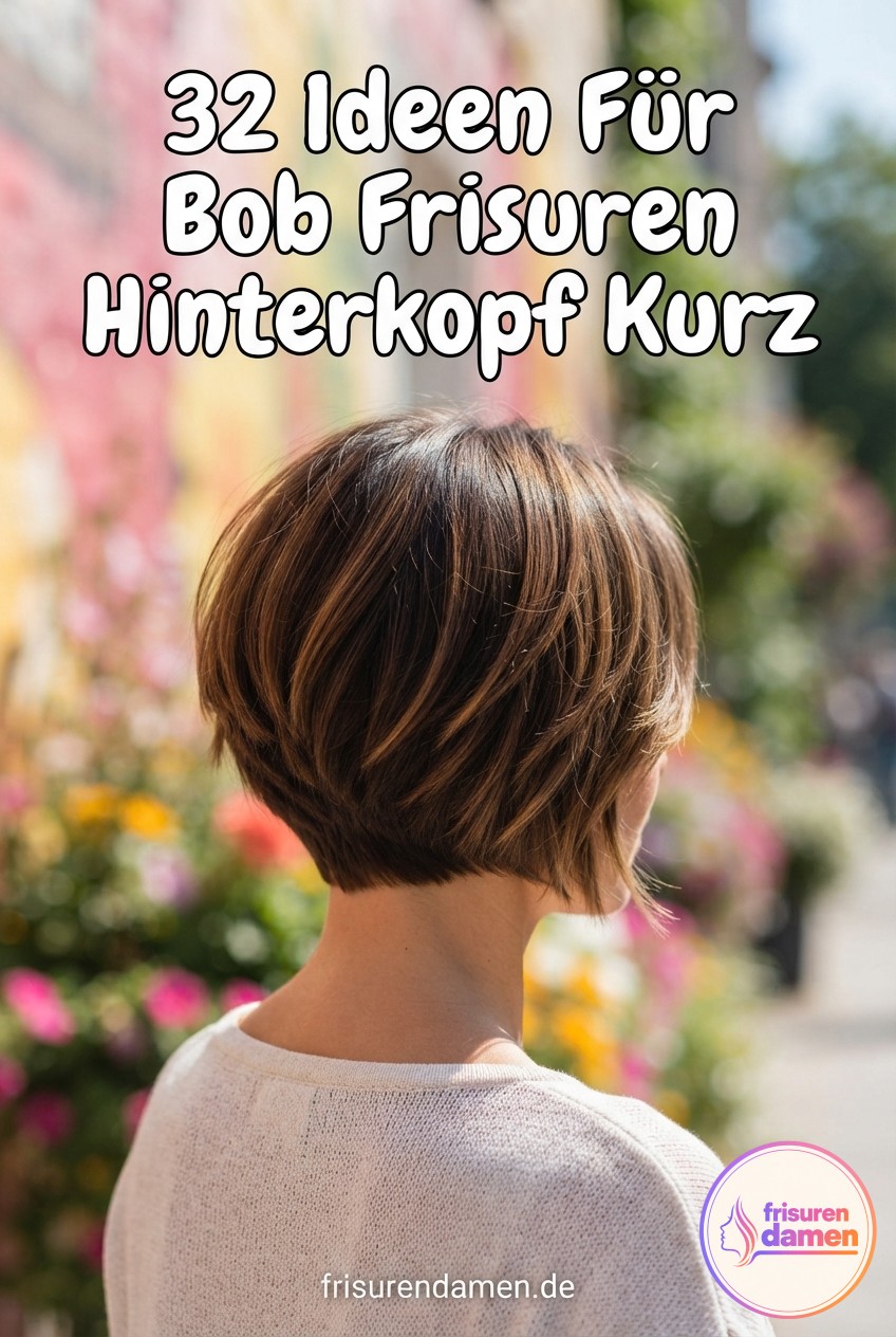 32 Ideen Für Bob Frisuren Hinterkopf Kurz