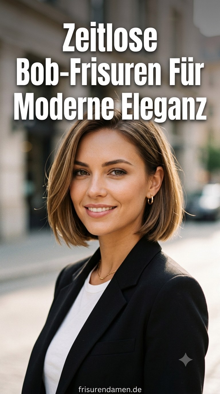 Zeitlose Bob-Frisuren Für Moderne Eleganz