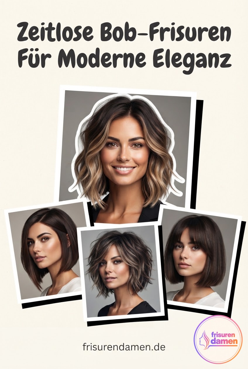 Zeitlose Bob-Frisuren Für Moderne Eleganz