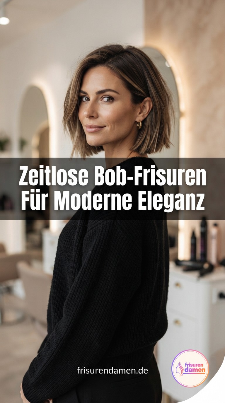 Zeitlose Bob-Frisuren Für Moderne Eleganz