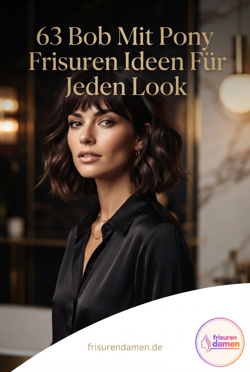 63 Bob Mit Pony Frisuren Ideen Für Jeden Look