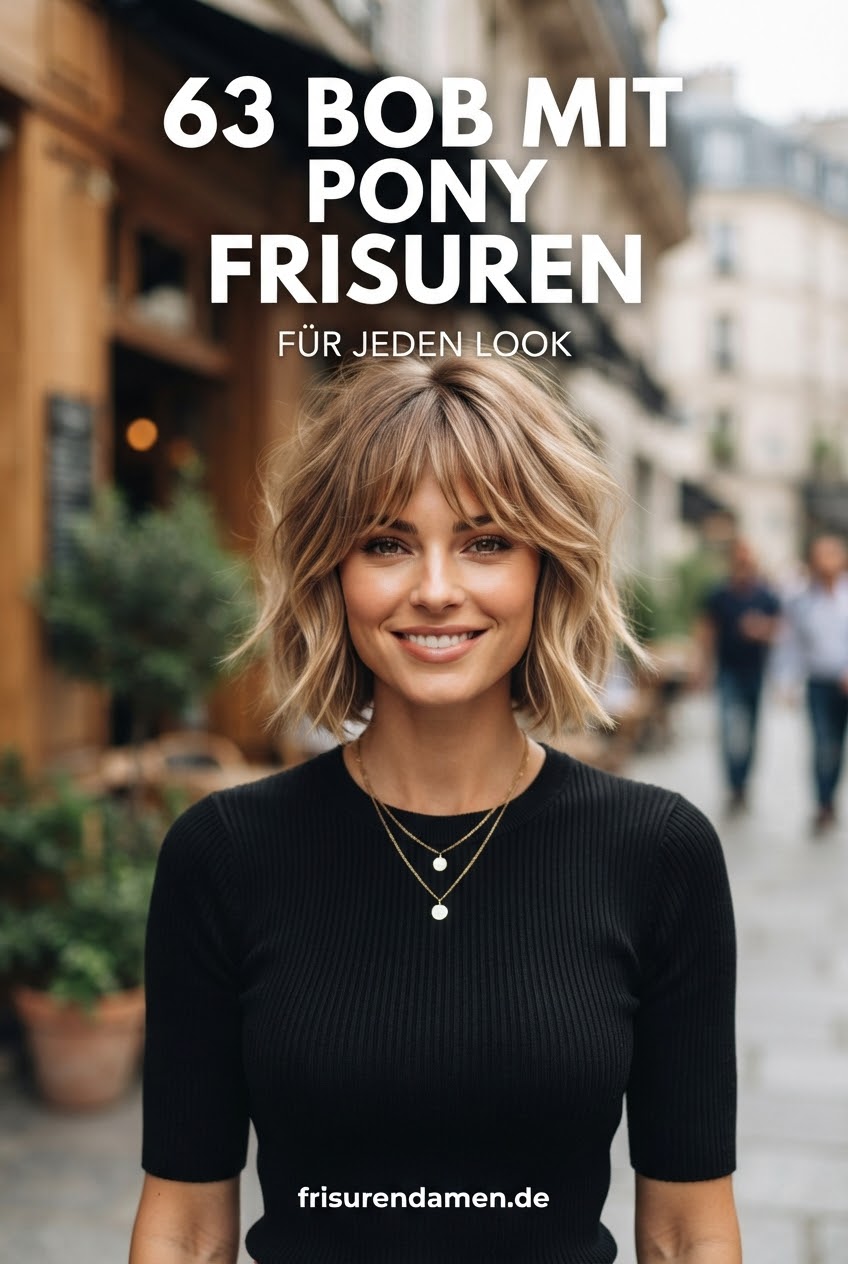 63 Bob Mit Pony Frisuren Ideen Für Jeden Look