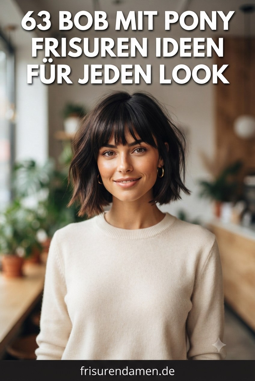 63 Bob Mit Pony Frisuren Ideen Für Jeden Look