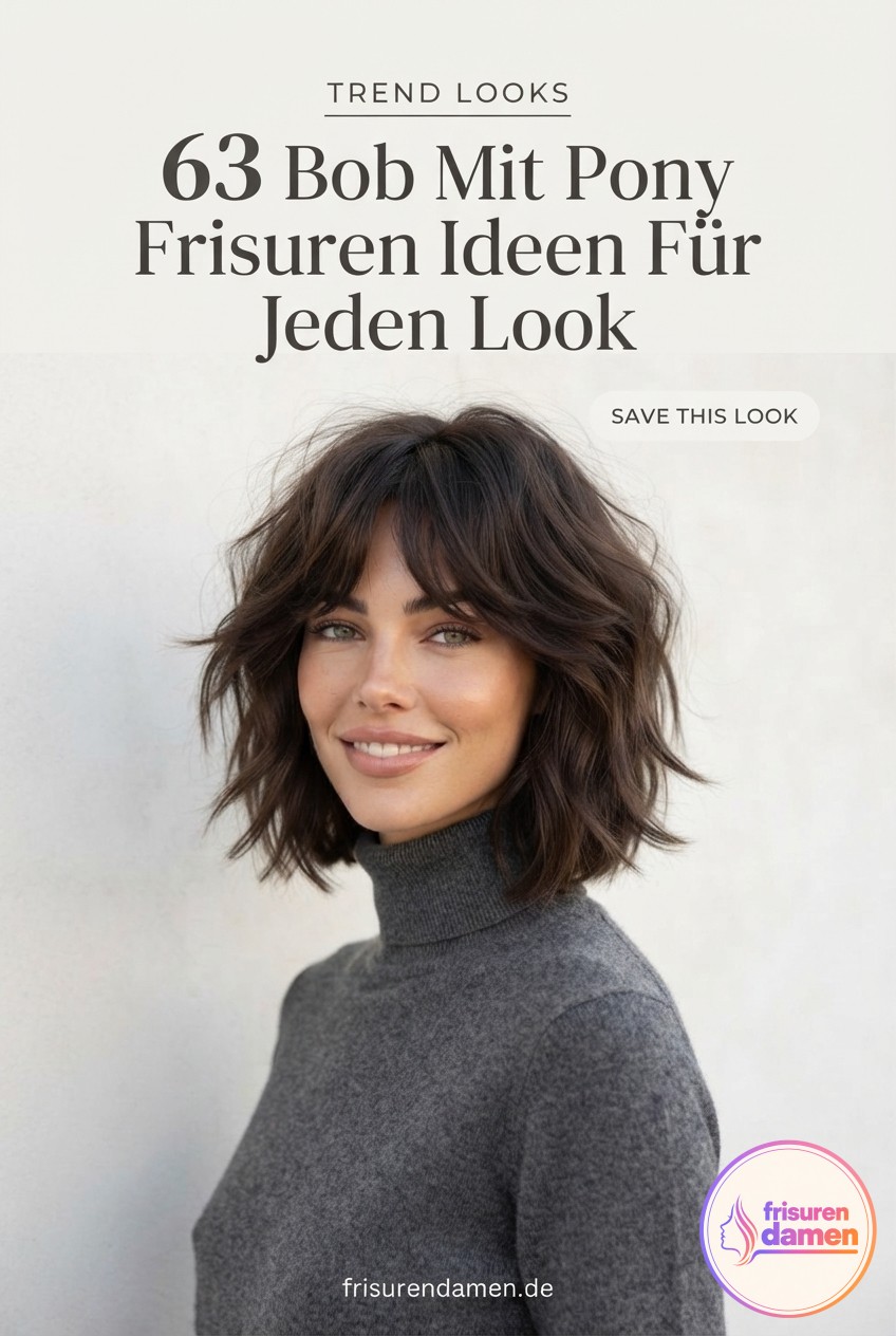 63 Bob Mit Pony Frisuren Ideen Für Jeden Look