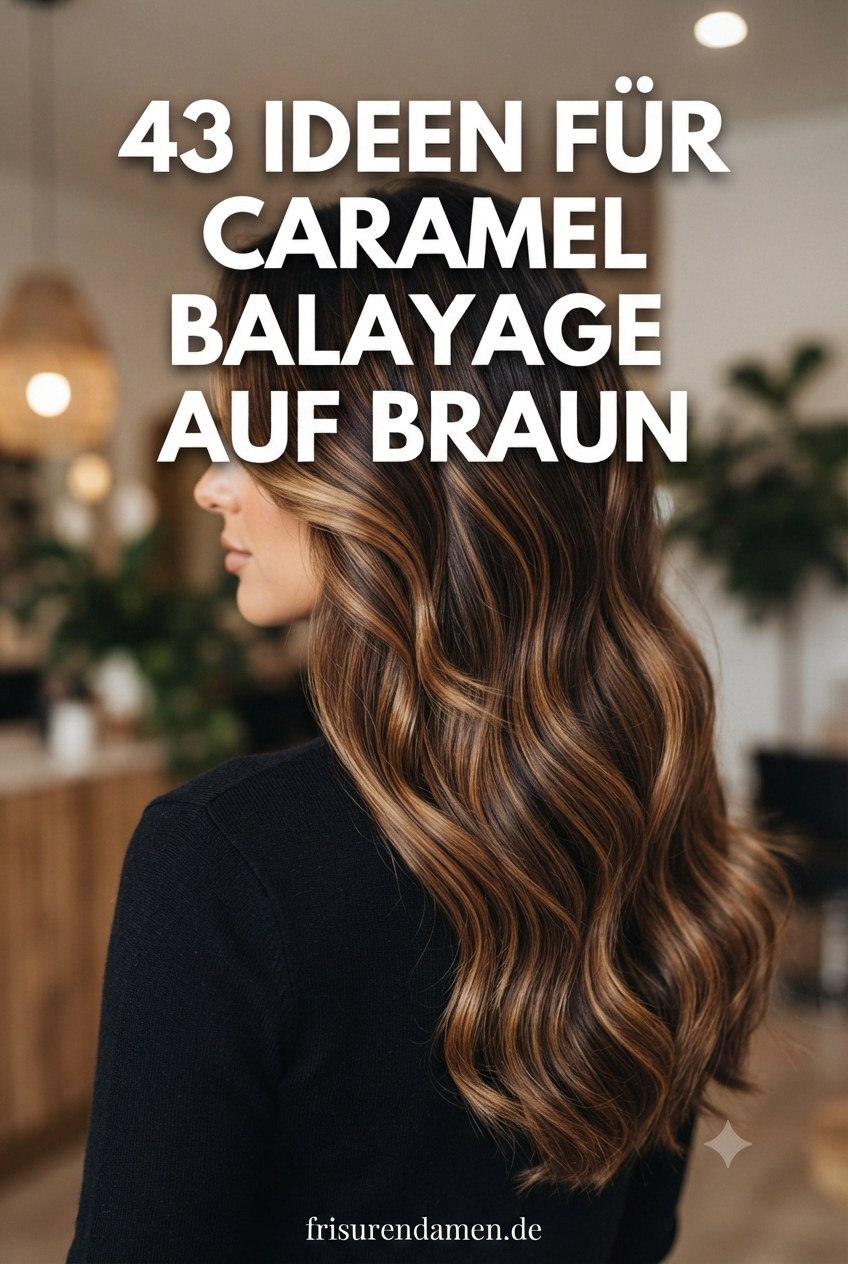 43 Ideen Für Caramel Balayage Auf Braun