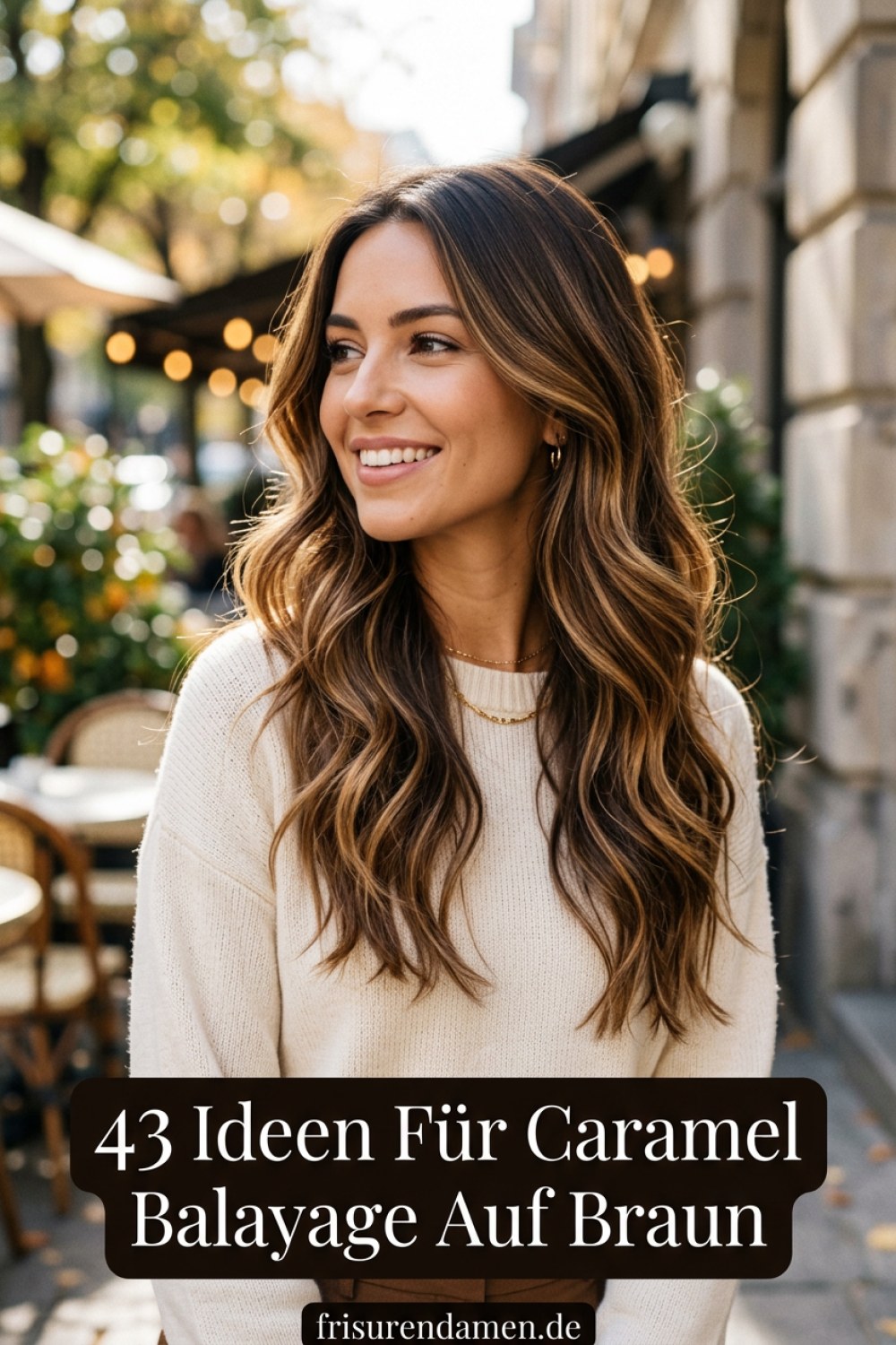 43 Ideen Für Caramel Balayage Auf Braun