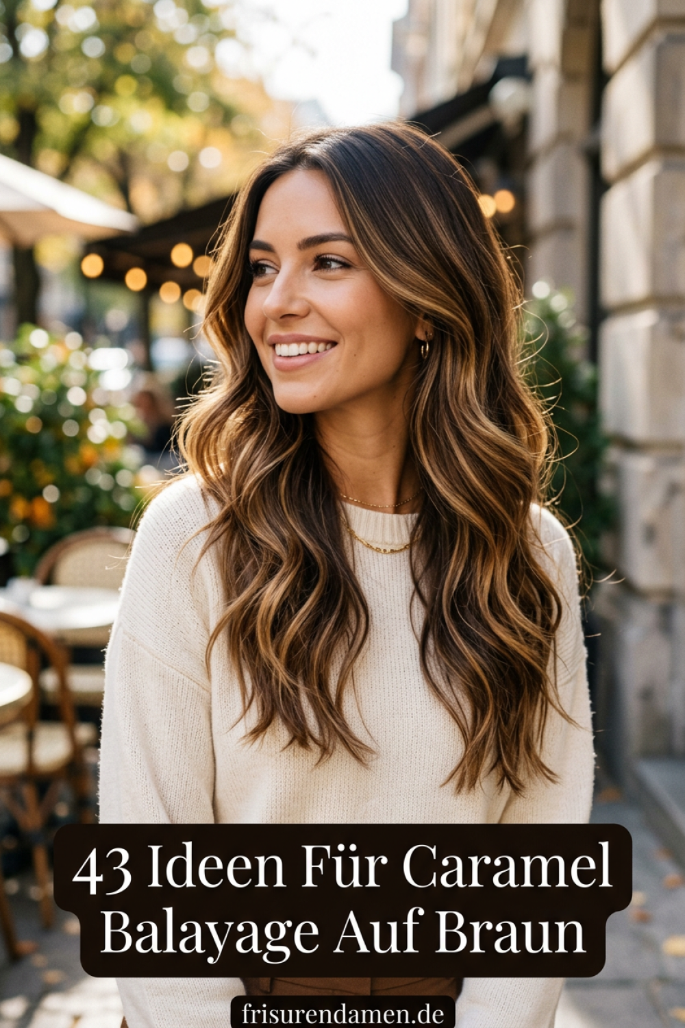 43 Ideen Für Caramel Balayage Auf Braun