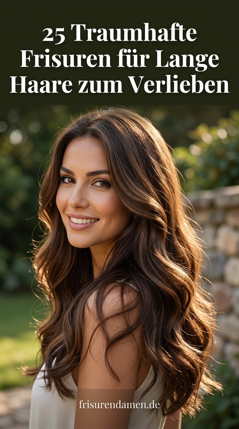 25 Traumhafte Frisuren für Lange Haare zum Verlieben