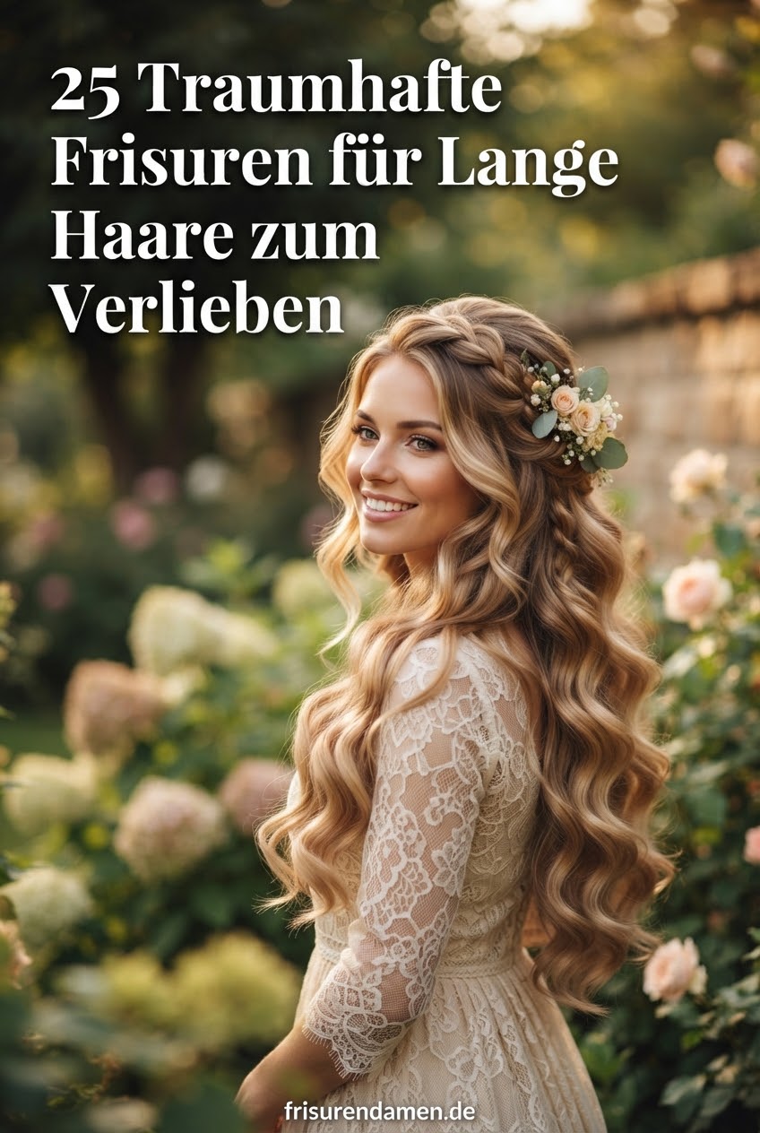 25 Traumhafte Frisuren für Lange Haare zum Verlieben
