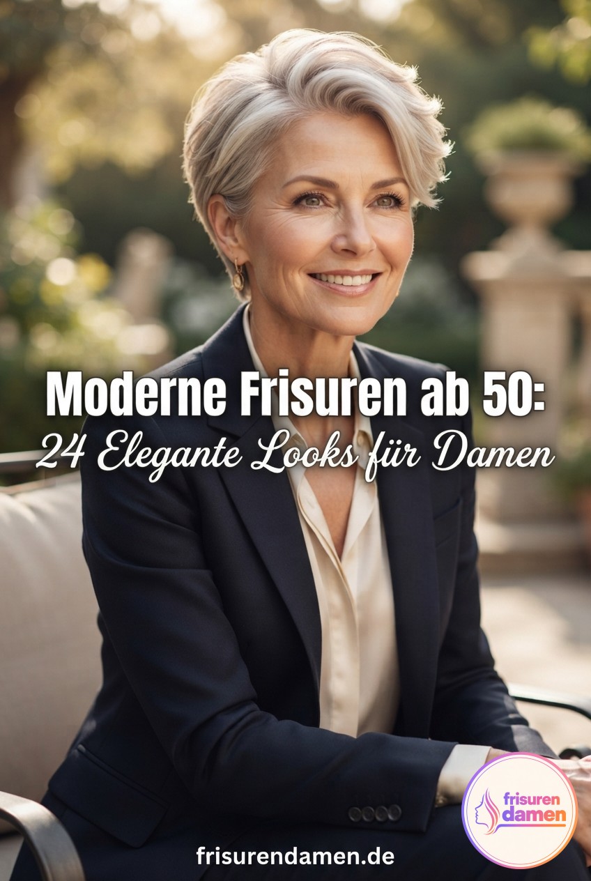Moderne Frisuren ab 50: 24 Elegante Looks für Damen