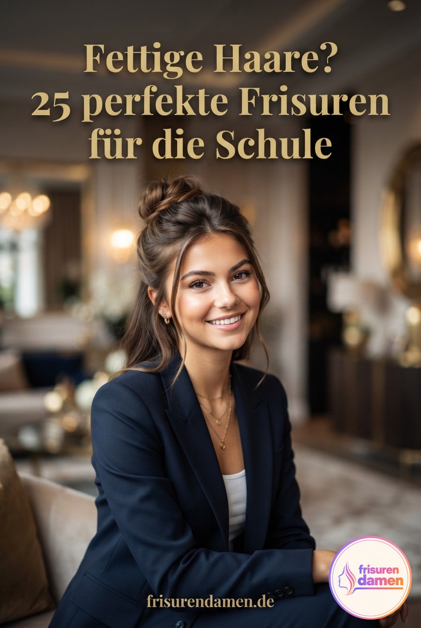 Fettige Haare? 25 perfekte Frisuren für die Schule