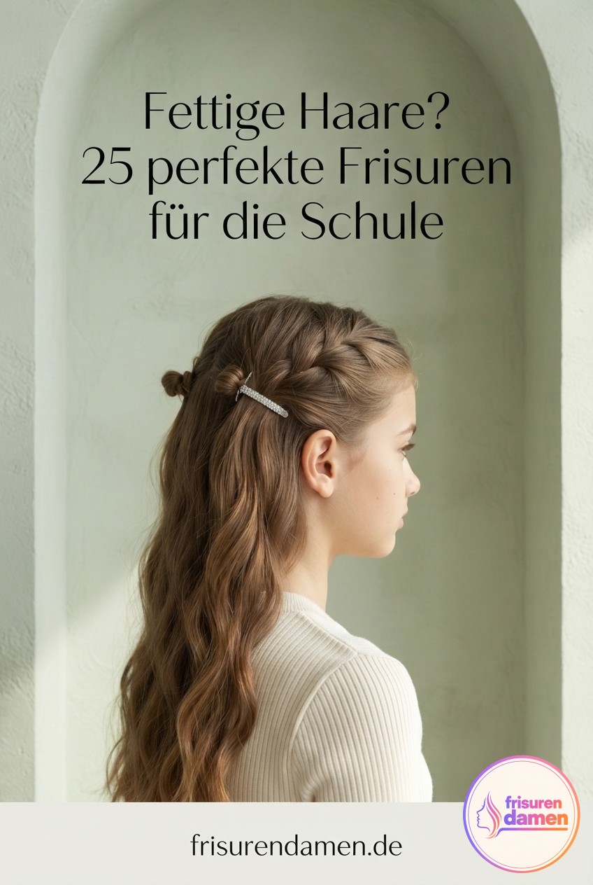 Fettige Haare? 25 perfekte Frisuren für die Schule