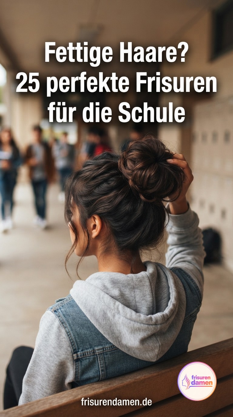 Fettige Haare? 25 perfekte Frisuren für die Schule