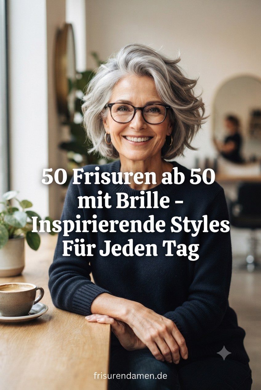 50 Frisuren ab 50 mit Brille – Inspirierende Styles Für Jeden Tag