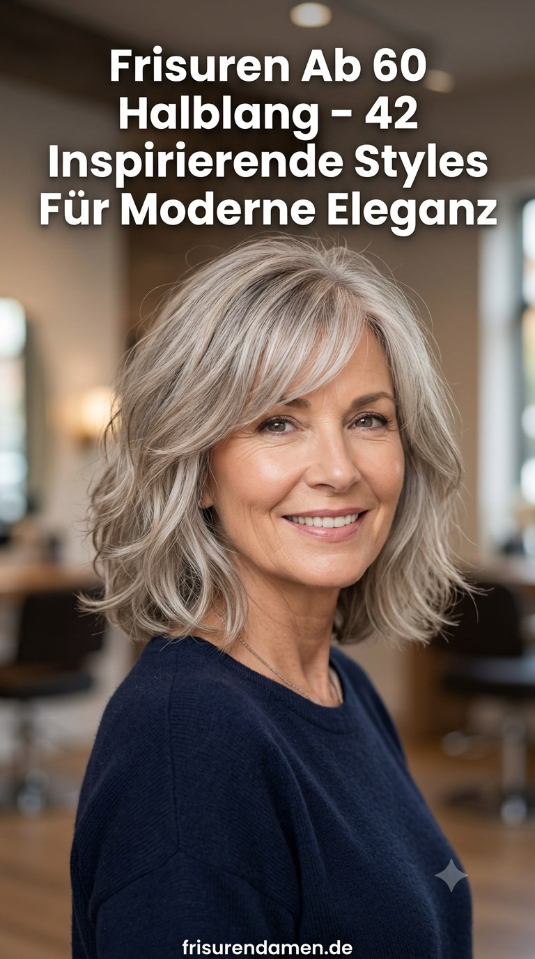 Frisuren Ab 60 Halblang – 42 Inspirierende Styles Für Moderne Eleganz