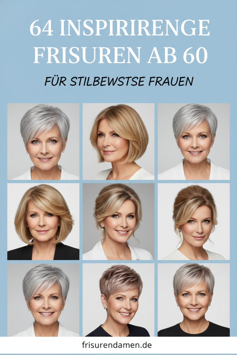 Frisuren Ab 60 Fã¼r Frauen