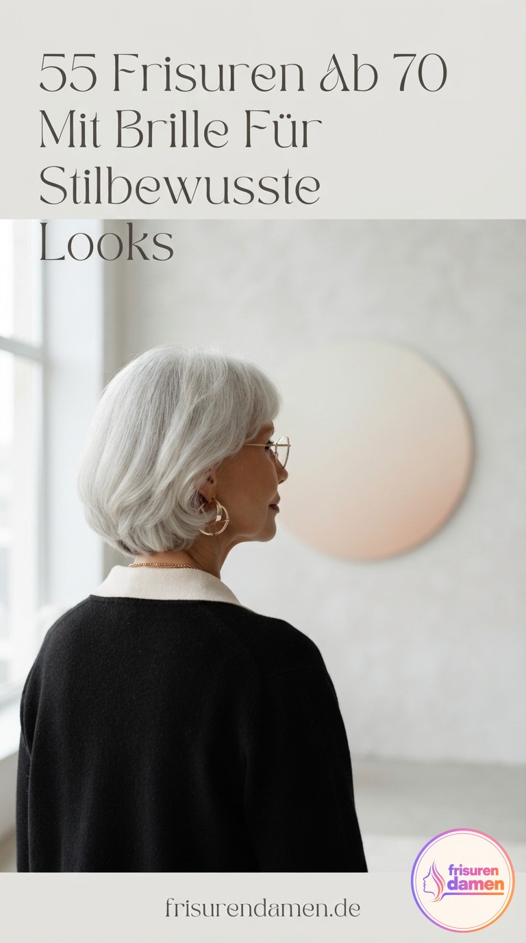 55 Frisuren Ab 70 Mit Brille Für Stilbewusste Looks