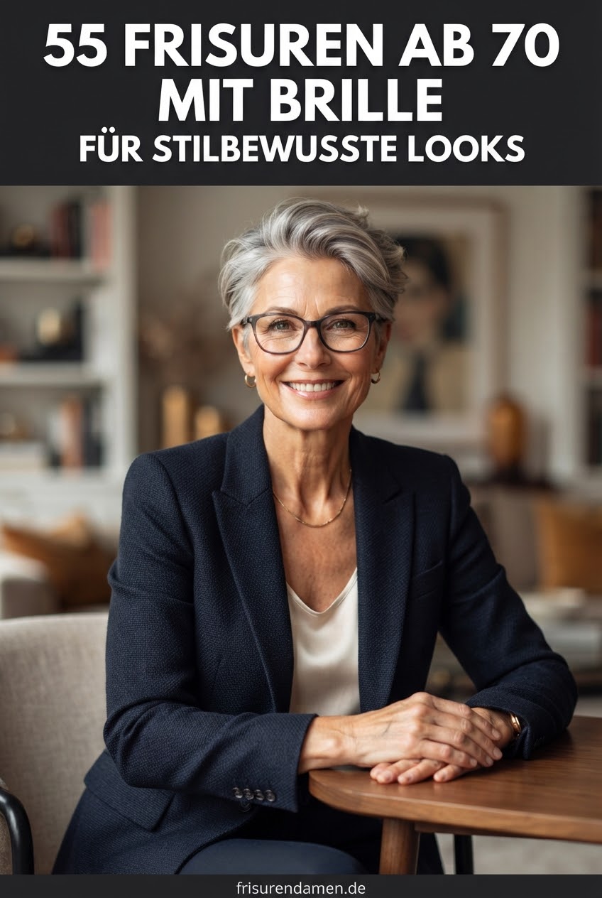 55 Frisuren Ab 70 Mit Brille Für Stilbewusste Looks