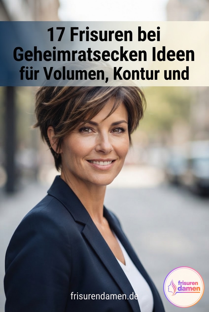 17 Frisuren bei Geheimratsecken Ideen für Volumen, Kontur und Selbstbewusstsein