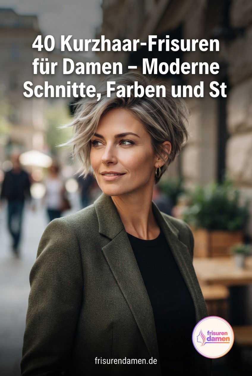 40 Kurzhaar-Frisuren für Damen – Moderne Schnitte, Farben und Styling-Ideen