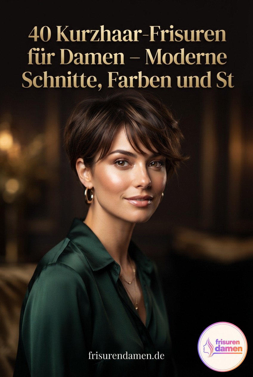 40 Kurzhaar-Frisuren für Damen – Moderne Schnitte, Farben und Styling-Ideen