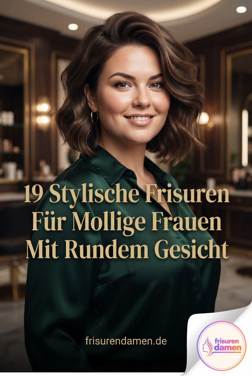 19 Stylische Frisuren Für Mollige Frauen Mit Rundem Gesicht