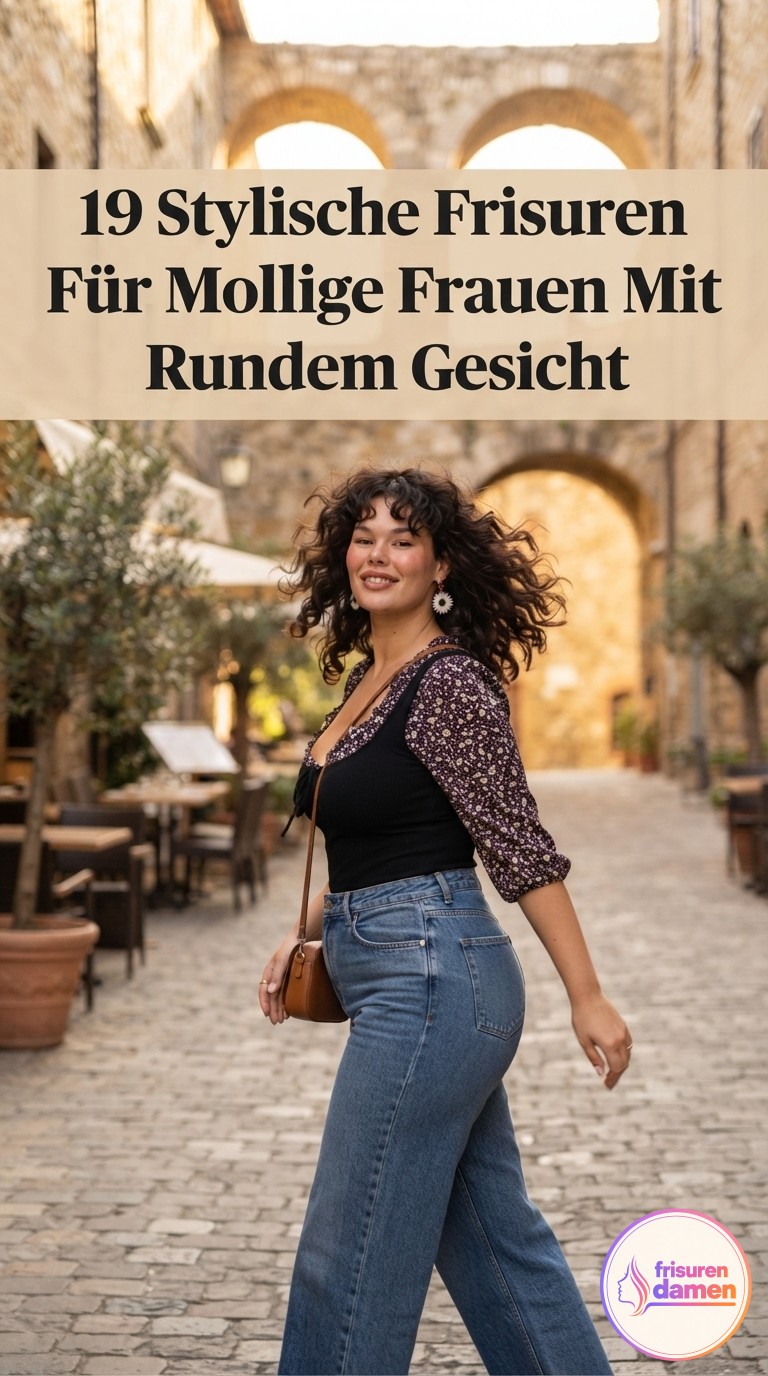 19 Stylische Frisuren Für Mollige Frauen Mit Rundem Gesicht