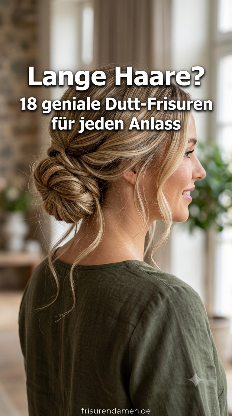 Lange Haare? 18 geniale Dutt-Frisuren für jeden Anlass
