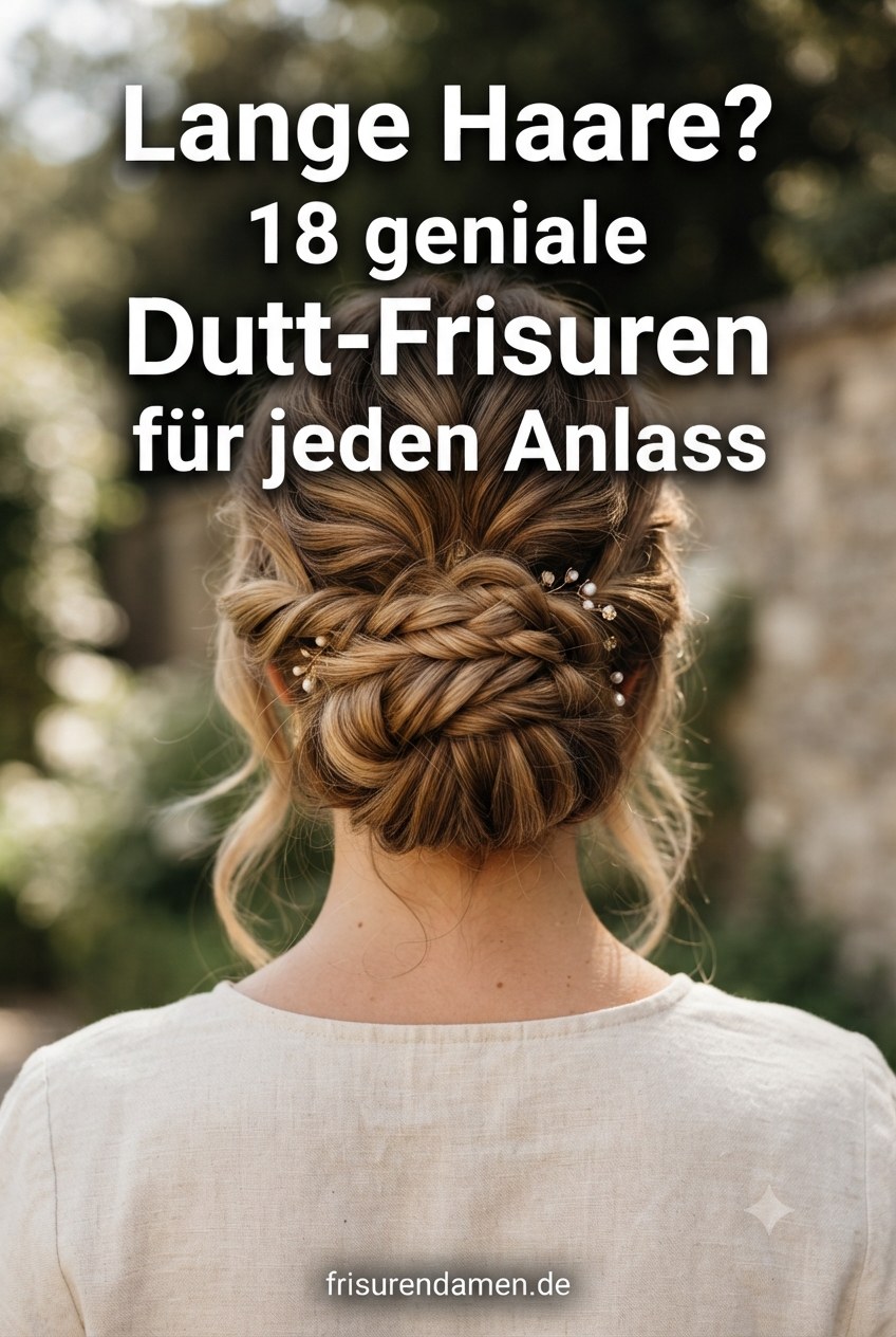 Lange Haare? 18 geniale Dutt-Frisuren für jeden Anlass