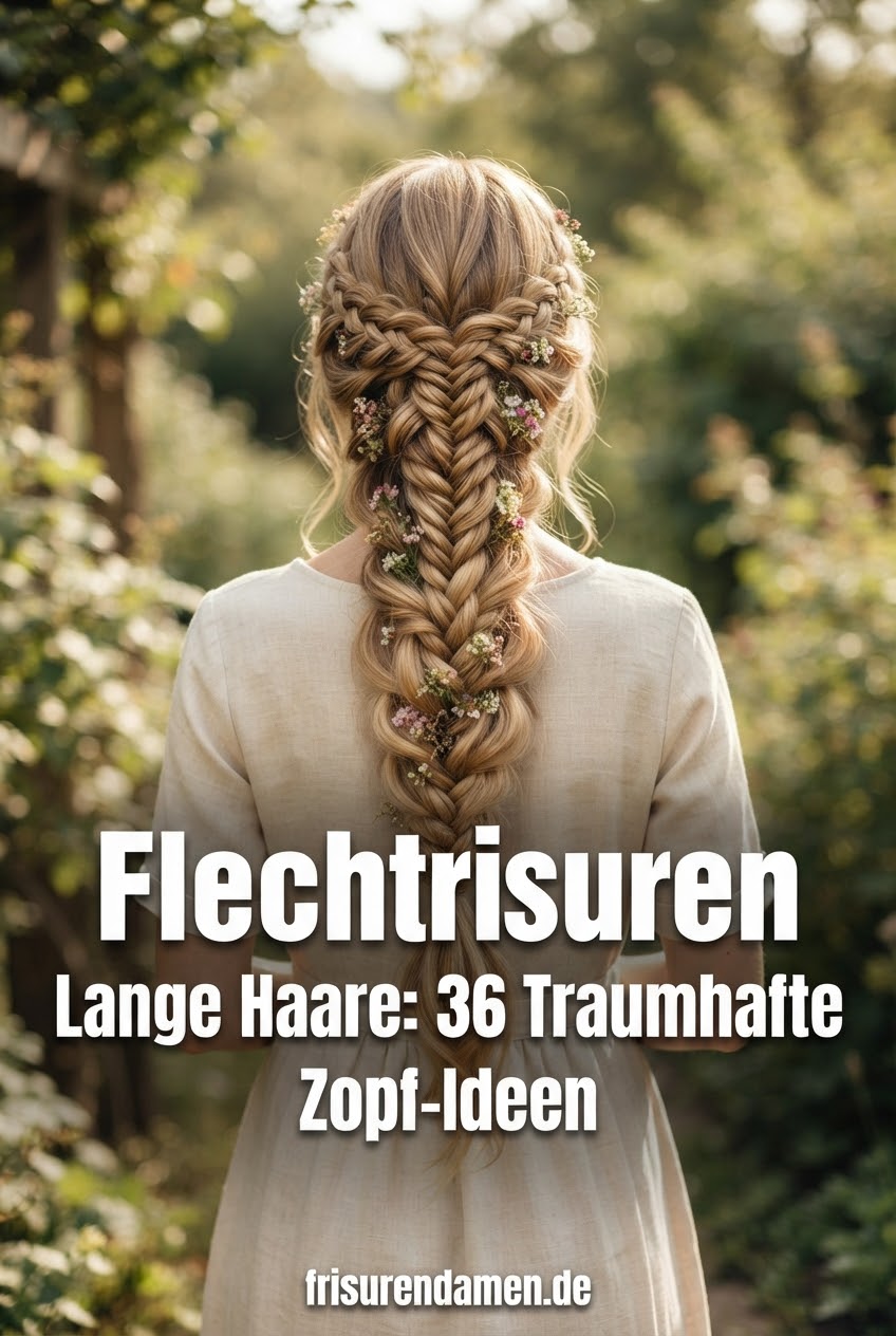 Flechtfrisuren Lange Haare: 36 Traumhafte Zopf-Ideen