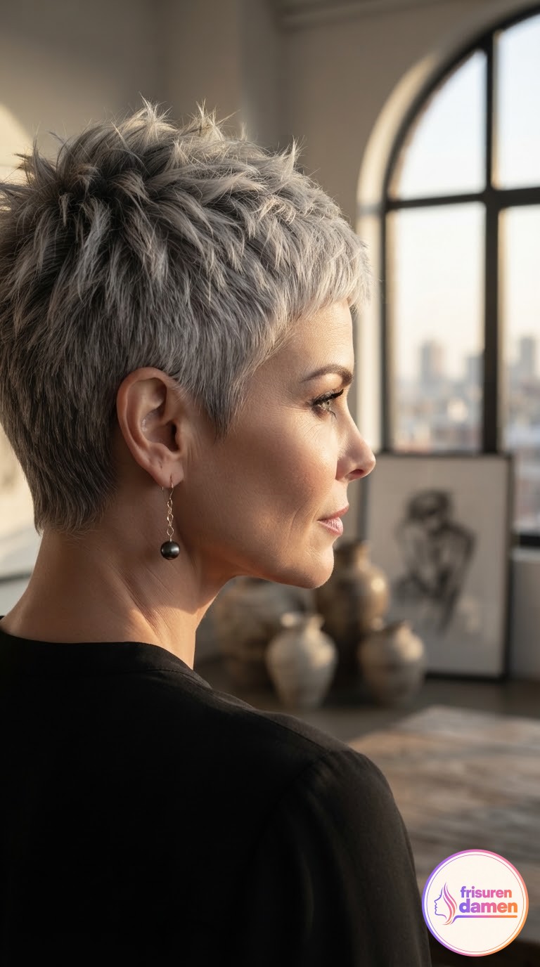 Graue Haare & Brille: Stilvoll ab 50