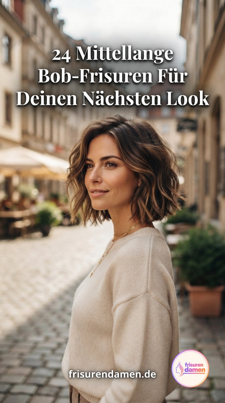 24 Mittellange Bob-Frisuren Für Deinen Nächsten Look