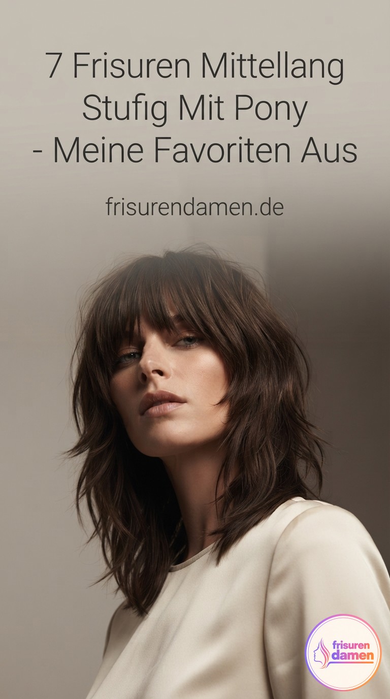 7 Frisuren Mittellang Stufig Mit Pony - Meine Favoriten Aus