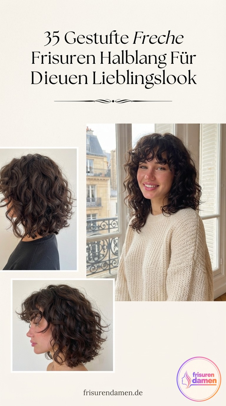 35 Gestufte Freche Frisuren Halblang Für Deinen Neuen Lieblingslook