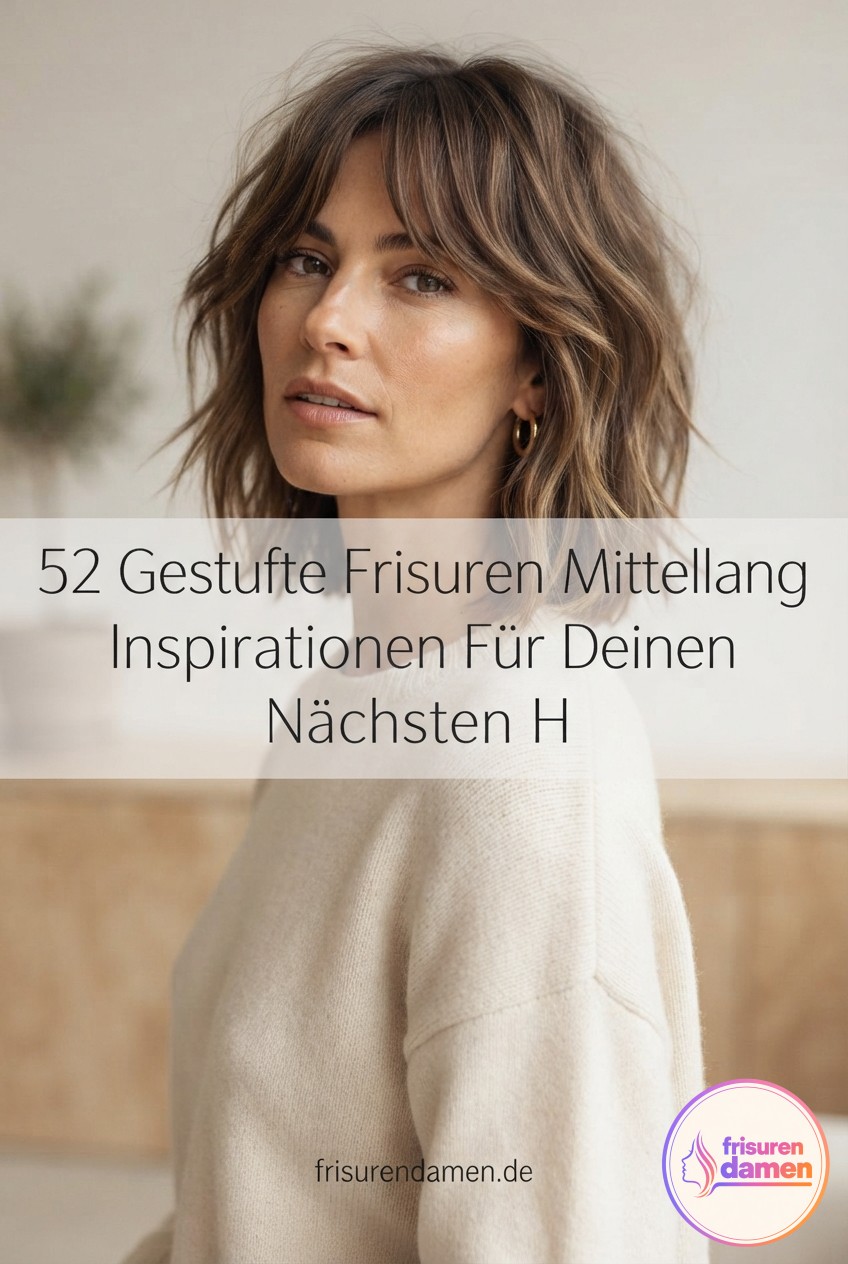 52 Gestufte Frisuren Mittellang Inspirationen Für Deinen Nächsten Haarschnitt