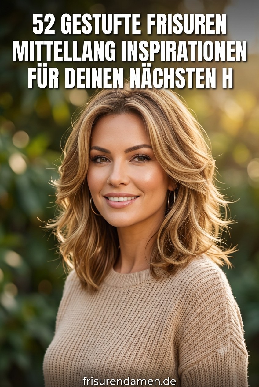 52 Gestufte Frisuren Mittellang Inspirationen Für Deinen Nächsten Haarschnitt