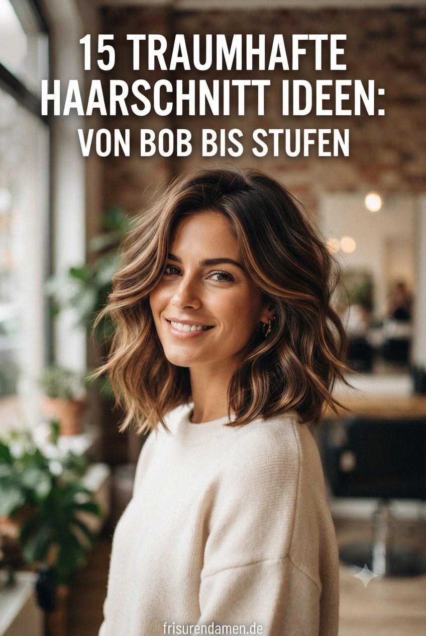 15 Traumhafte Haarschnitt Ideen: Von Bob bis Stufen