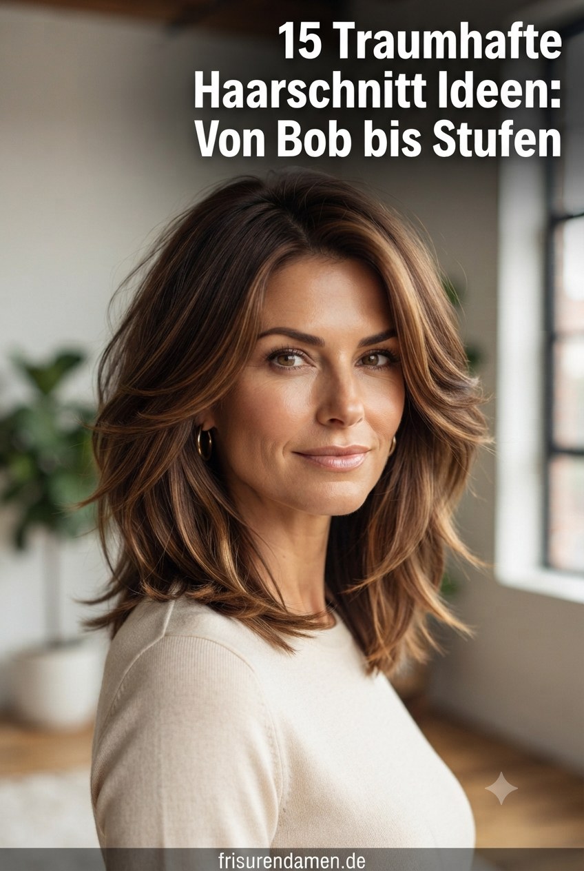 15 Traumhafte Haarschnitt Ideen: Von Bob bis Stufen